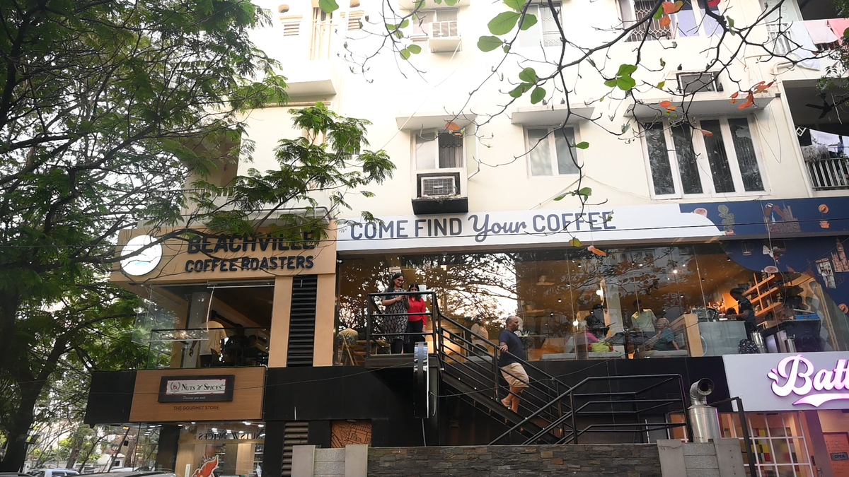 Beachville coffee roasters is now also at Khader Nawaz Khan Road in